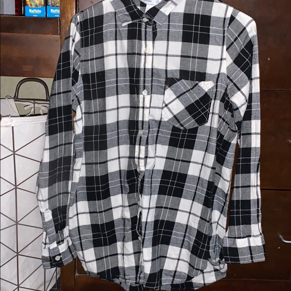 Black and white flannel!